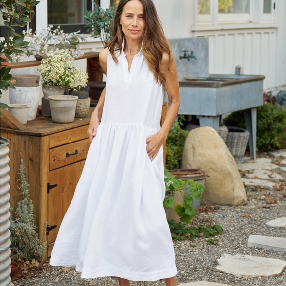 Frank and Eileen linen sleeveless dress - Picture 5 of 5